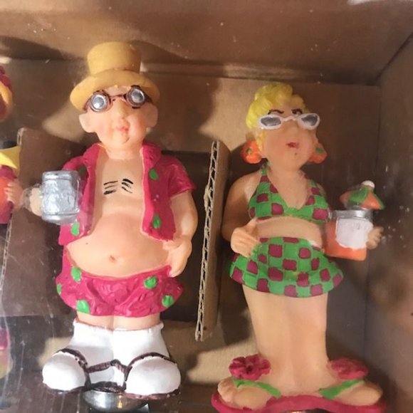 NWOT Set of 4 Boston Warehouse Beach Folk Stainless Steel Spreaders Knives - Picture 3 of 9